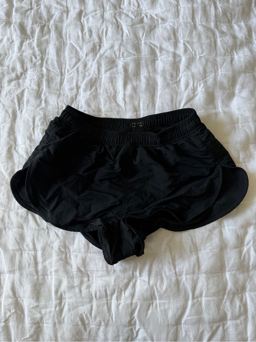 Aritzia Black Athletic Running Shorts